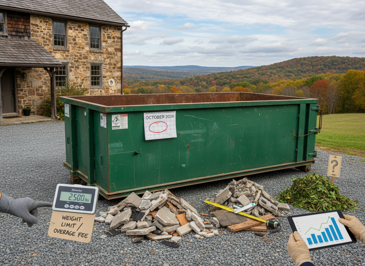 Cost Factors for Local Dumpster Rental in Chester County