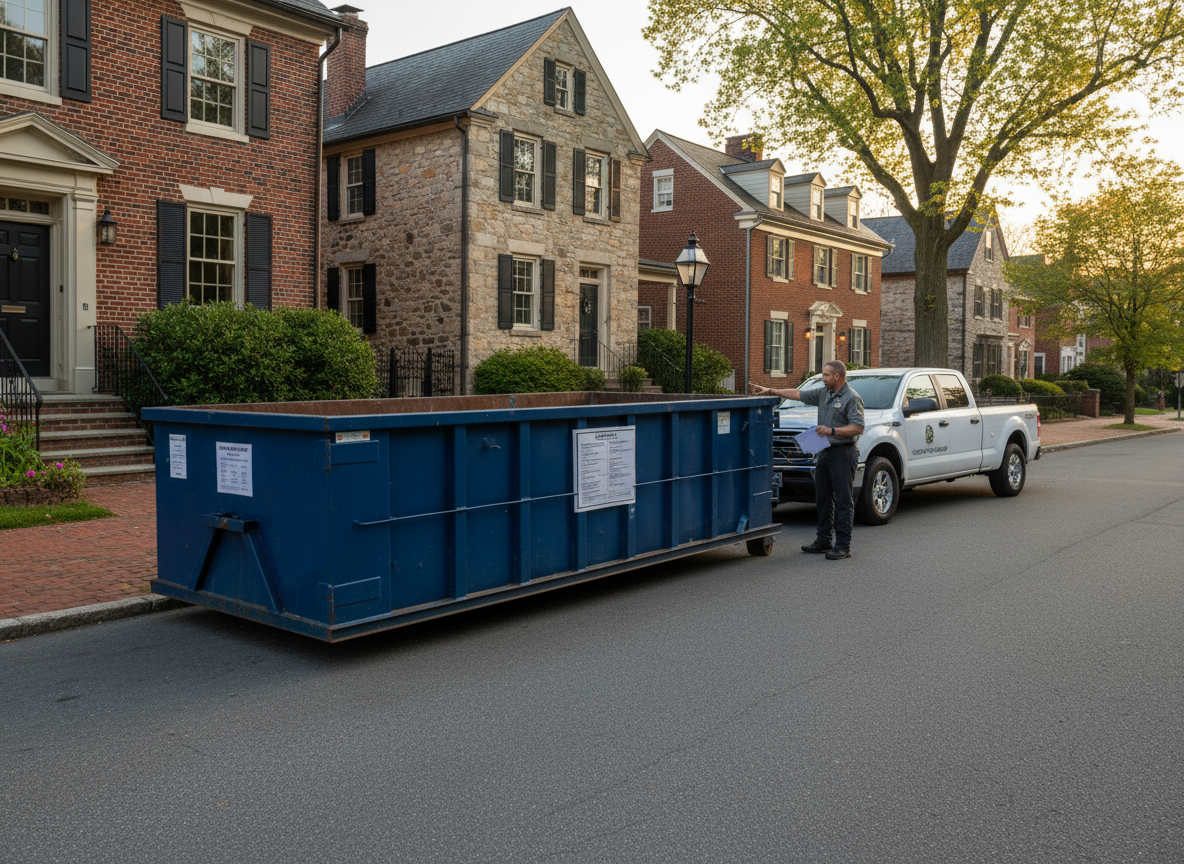 Dumpster Rental Permits and Rules in Kennett Square Borough