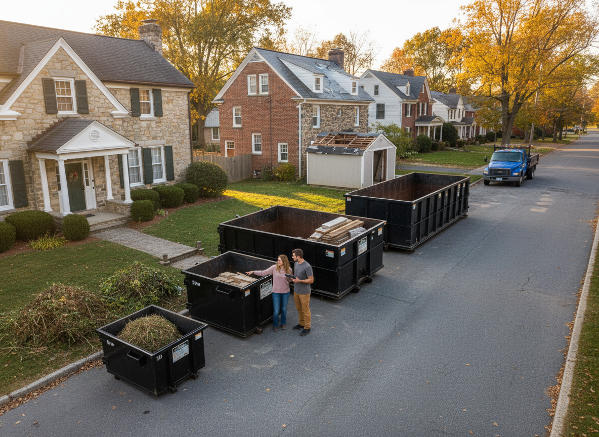 How to Choose the Right Dumpster Size for Your Kennett Square Home Project