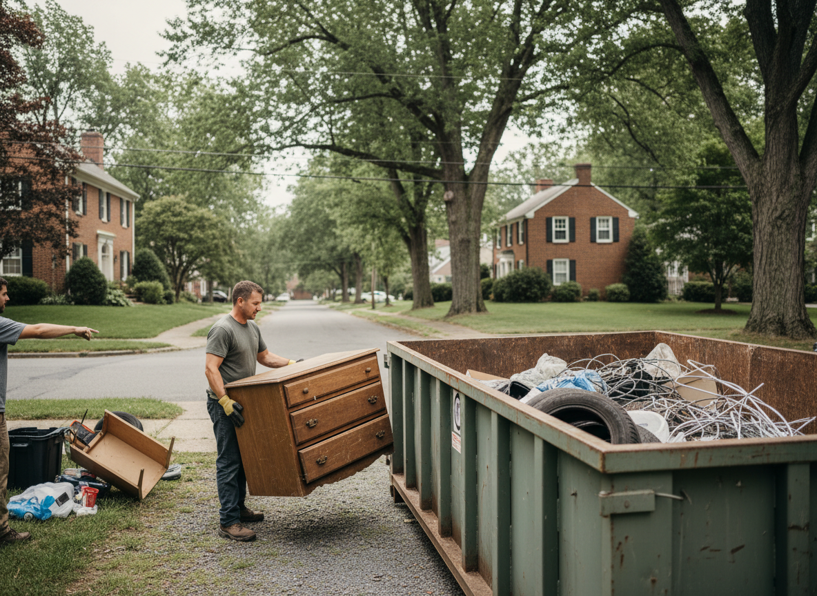 Junk Removal Dumpster Rental in Kennett Square